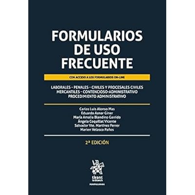 Formularios de Uso Frecuente 2ª Edición 2016
