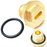 BRITPART BRASS PLUG DRAIN AND O-RING KIT FOR