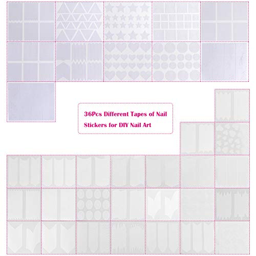 image for Anezus Nail Art Brushes Nail Art Painting Polish Design Tools Set with