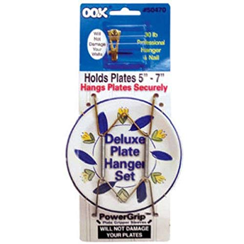 OOK 50470 533606 Cabide profissional para placa de luxo, 12,7 cm a 17,7 cm