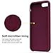 KUMEEK iPhone 8 Case/iPhone 7 Case, Anti-Slip Liquid Silicone Gel Rubber with Soft Microfiber Cushion Shockproof Drop Protective Case Cover for iPhone 7/8 4.7