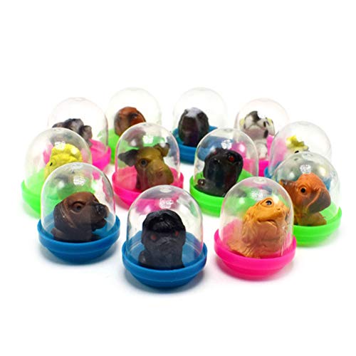 Panghuhu88 5pcs Transparent Plastic Ball Capsules Figure Toy for Vending Machine Kids Gift