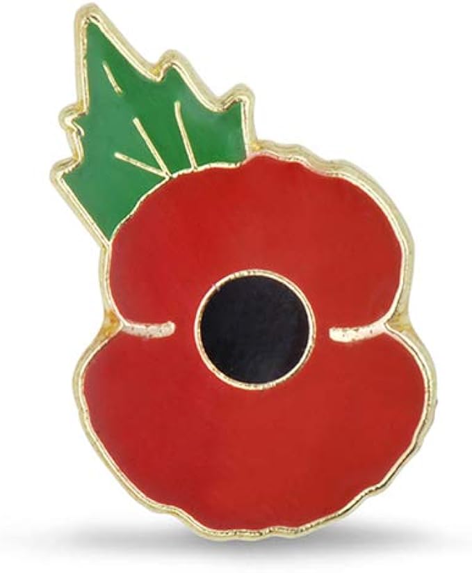 Poppy Lapel Pin Medium Amazon.co.uk Clothing