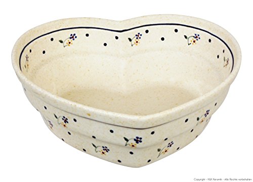 Bunzlauer-Ceramic-Heart-Dish21-B-9-cmH-7-7-cmV-1-5-L-In-The-Decor-111 Bunzlauer Ceramic Heart Dish,=21 B, 9 cm,=H 7, 7 cm=V 1, 5 L In The Decor 111