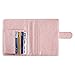 Passport Holder Travel Cover Case - HOTCOOL Leather RFID Blocking Wallet For Passport, Rose Gold (Magnetic)
