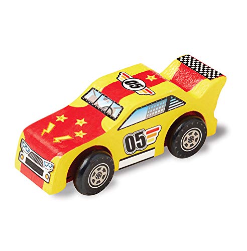 Melissa & Doug Wooden Race Car Kit - Image 5