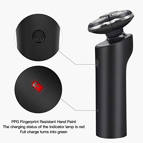 Electric Razor for Men Wet and Dry Rotary Shavers Cordless Waterproof Electric Shaver USB Rechargeable Electric Shaving Razors