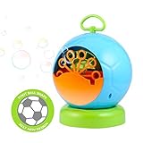 OCDAY Portable Automatic Bubble Machine Bubble Blowing Soap Bubbles for Outdoor or Indoor Party Bubbles Maker Toy Gift Kids Funï¼ŒUse for Christmas, Paties, Barbecue, Ball, Wedding