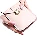 YaJaMa Women Leather Mini Handbags Crossbody Single Shoulder Bag Cellphone Pack Coins Purse Pouch(Beige)