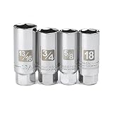 Craftsman 3/8" Drive 4 Piece Spark Plug Socket Set, 9-34504