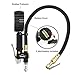 Digital tire Pressure Gauge with inflator,Accurate 0.1 Display Resolution 235Psi Heavy Duty Air Chuck and Compressor Accessories with Rubber Hose and Quick Connect Plug for Truck,Cars and Motorcycle