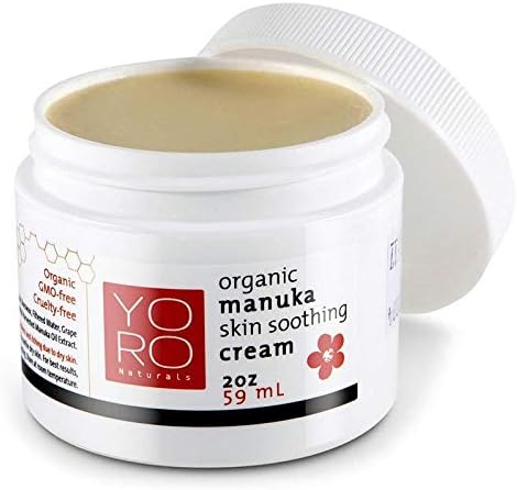 YoRo Naturals Organic Manuka Skin Soothing Cream, 2oz