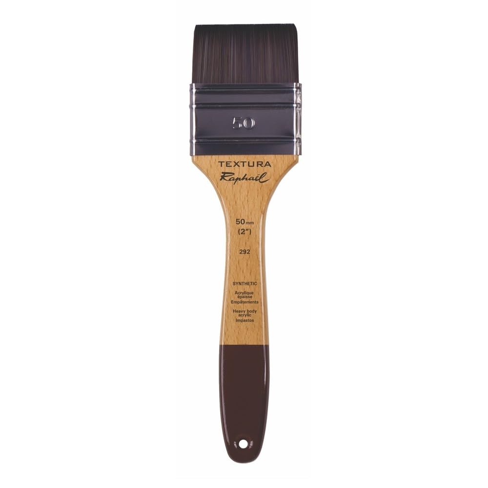Raphael Acrylic Brush Flat, Synthetic, Natural, 50