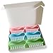 Nail Brushes For Cleaning - Fingernail and Hand Scrubber Cleaning Brushes (6 Pack) - Perfect For Foot Nails and Toes Scrub Brush - Pedicure Manicure At Home For Men Women and Kids