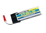 Common Sense RC (2-Pack) Lectron Pro 3.7V 600mAh 35C Lipo Battery with JST Connector for Blade 120 SR and 180 QX