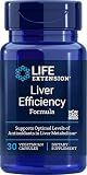 Life Extension Liver Efficiency Formula Vegetarian Capsules, 30 Count