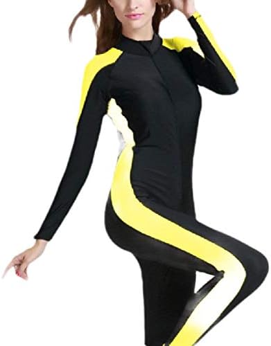 ChengZhong Womens Full Body Skins Diving Padded Playsuits Footed Swimsuits
