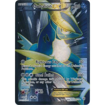 Cobalion Ex Full Art Plasma Storm 133/135 Pokemon Card Rare