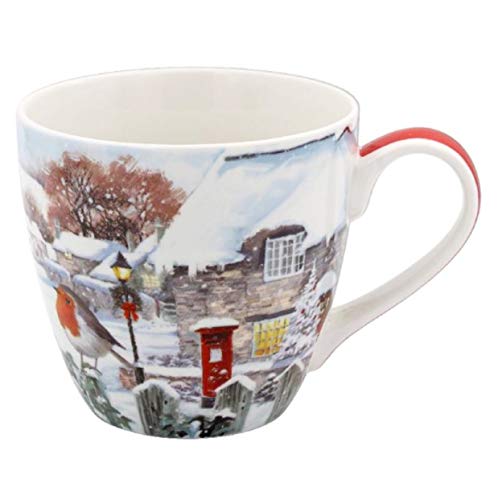 The Leonardo Collection LP52001 Christmas Robins Fine Bone China Mug 13 x 10 x 10 cm