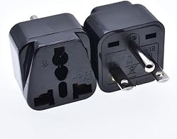 Tekit Black NEMA 6-15P Universal Plug Adapter