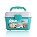 Juboury Kids Doctor Kit 33 Pieces Toy Medical Kits Pretend-n-Play Dentist Medical Kit with Electronic Stethoscope for Kids, School Classroom, Easter Stuffers, Party and Role Play