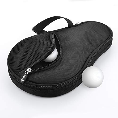 image for CM Table Tennis Racket Case Cover Ping Pong Paddle Carry Bag with Ball