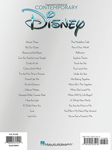 Contemporary Disney: Easy Guitar with Tab  Pricepulse