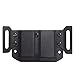 Elite Force Holsters: Kydex Dual Mag Pouch Holster Carrier For FN FNX-45 & FNP-45 ACP Magazines BLACK - RIGHT/LEFT HAND