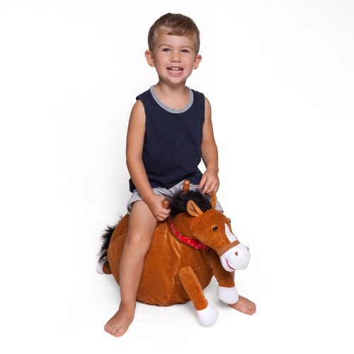 WALIKI TOYS Mr Jones Small Plush Horse Hop Ball Hopper (Ages 35