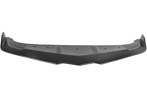 IKON MOTORSPORTS, Front Bumper Lip Compatible with 2014-2015 Chevy Camaro SS, Ikon Style Unpainted Air Dam Chin Bodykit Spoiler Splitter Lip PP