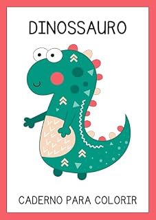 Livro Dinossauro - Caderno para Colorir