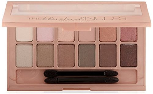 Maybelline New York Expert Wear Eyeshadow Palette, The Blushed Nudes 0.34 oz (Pack of 6)