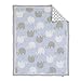 NOJO Dreamer - Blue/Grey Elephant 8 Piece Comforter Set, Ages 3-5