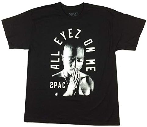 Tupac Shakur Pray Arch All Eyez On Me Black T Shirt