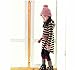 Little Girls Cute Long Sleeve Top Pant Clothes Set Black1 Tag 120 5-6 Years