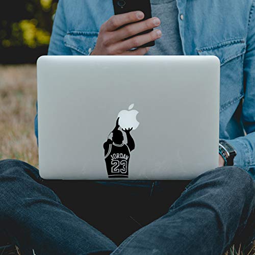 Macbook Sticker - Jordan Basket Ball (Macbook Decal, Macbook Pro 13" Sticker, Macbook Pro 15", Macbook Air 11", Macbook Air 13", Skin Macbook, Skin Apple) (Macbook Pro 13") - Image 4
