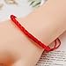 JETEHO 12 Pieces Handmade Kabbalah Red String Bracelets Adjustable Evil Eye Jewelry Kabala Charm Fashion Bangle