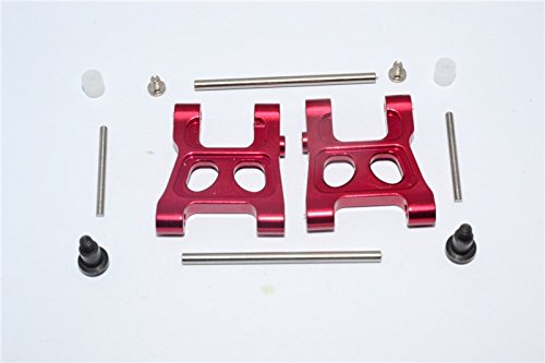 Traxxas Latrax Rally Upgrade Parts Aluminium Front/Rear Lower Arm - 1Pr Set Red