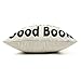Ogiselestyle I Just Want to Read A Good Book Motivational Sign Cotton Linen Home Decorative Throw Pillow Case Cushion Cover with Words for Book Lover Sofa Couch 18