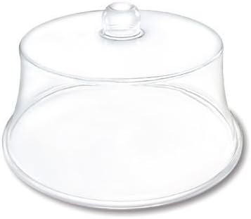 Delfin DRD-104FK-00 10" x 4" Clear Flat Top Dome