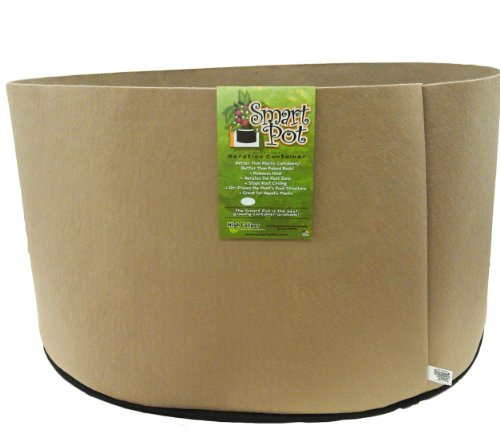 Smart Pots 65-Gallon Smart Pot Soft-Sided Container, Tan