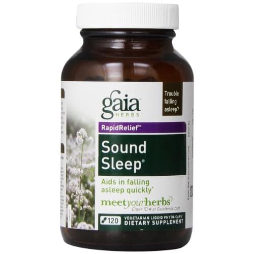 Gaia Herbs Sound Sleep Liquid Phyto-Capsules, 120 Count image