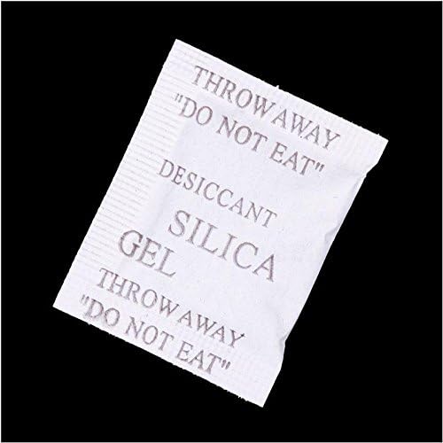 DMTRADE Stylish Trendly Amazing 100 Packs 1G Silica Gel Desiccant Protects Your Goods Against Damage