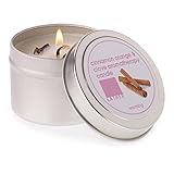 LATHER Cinnamon Orange & Clove Aromatherapy Candle, 4-Ounce Tin