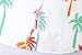 NUTEXROL Hawaiian Shirts Mens Bamboo Print Beach Aloha Party Holiday print3 XL