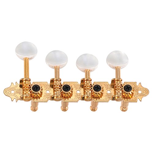 Golden Gate FM-4 F-Model Mandolin Tuners - 2 Planks (4+4) - Gold