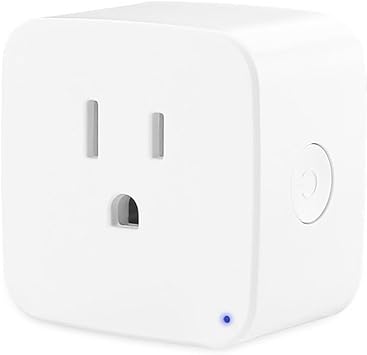 Smart Plug Foreet Mini Wifi Smart Socket Outlet Works With Google Home Remote Control Devices With Timing Function From Anywhere Easy To Use White