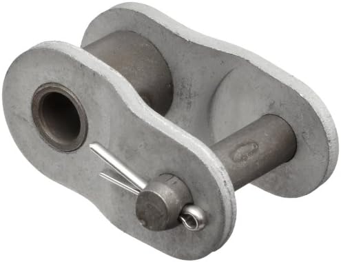 HKK ARC035CHL1 ANSI C035 Single Strand Aqua Series Connecting Offset Link, Cottered, 3/8" Pitch, 0.200" Roller Diameter, 3/16" Roller Width (Pack of 5 links)