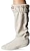 Hunter Women's 6 Stitch Boot Sock, Natural White, Medium