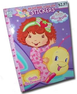 Amazon.com: Strawberry Shortcake Coloring Book with Stickers: Kitchen ...